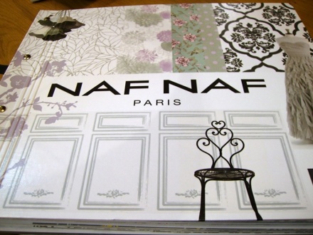 Papel Pintado Naf Naf Paris