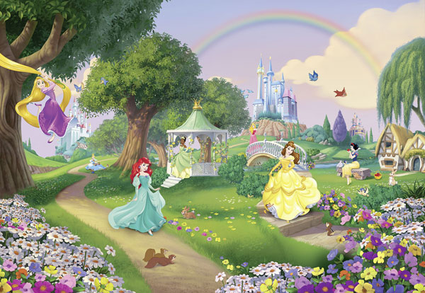 Fotomural Princess Rainbow 8-449